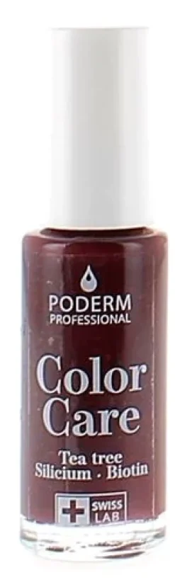 Vernis color care tea tree Poderm - flacon de 8ml