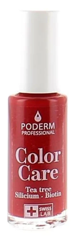 Vernis color care tea tree Poderm - flacon de 8ml