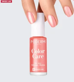 Vernis color care tea tree Poderm - flacon de 8ml