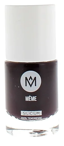 Vernis à ongles aubergine 08 nathalie Même - flacon de 10 ml
