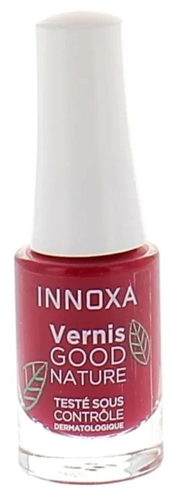 Vernis à ongles Good Nature Groseille Innoxa - flacon de 5 ml