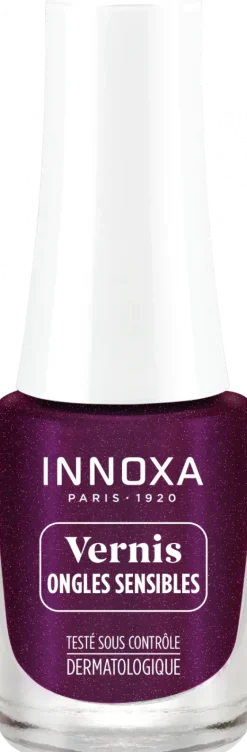 Vernis à ongles hypoallergénique Rouge glacé 405 Innoxa - flacon de 5 ml