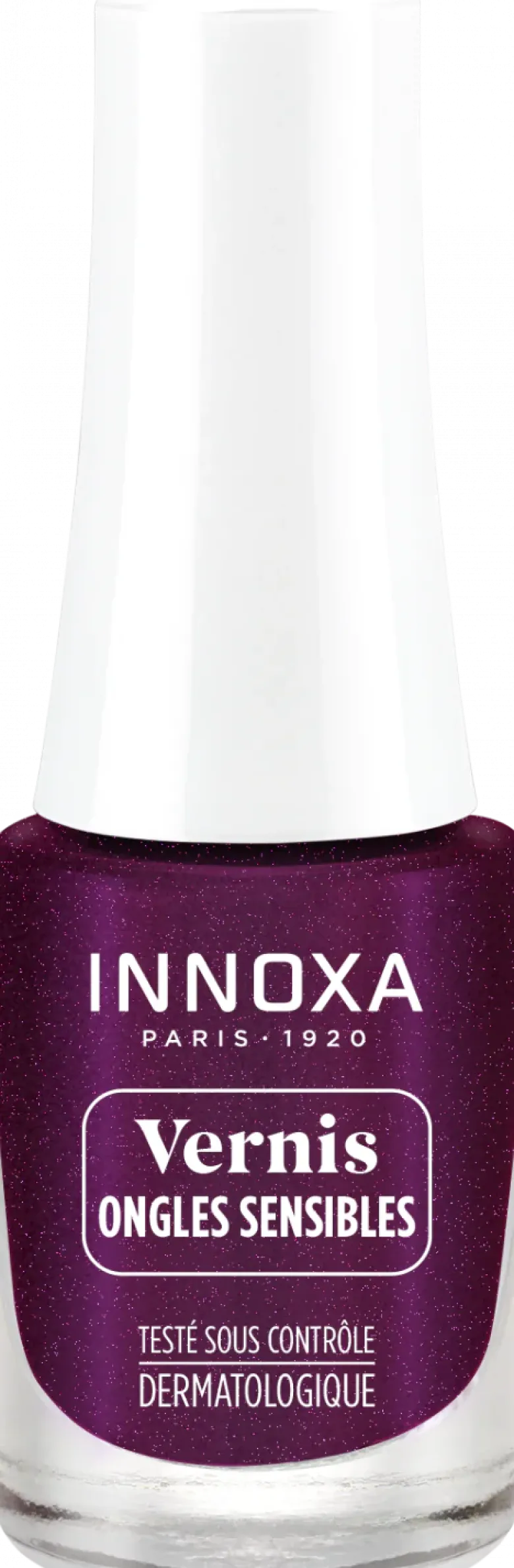 Vernis à ongles hypoallergénique Rouge glacé 405 Innoxa - flacon de 5 ml