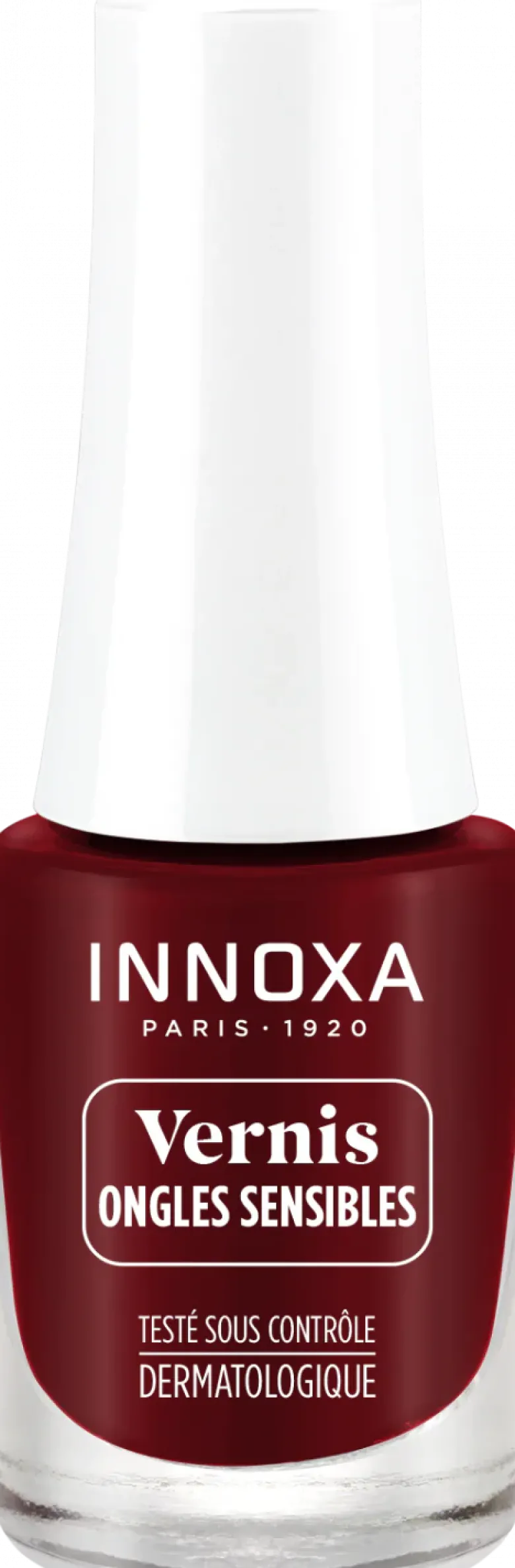 Vernis à ongles hypoallergénique Rouge Opéra 402 Innoxa - flacon de 5 ml