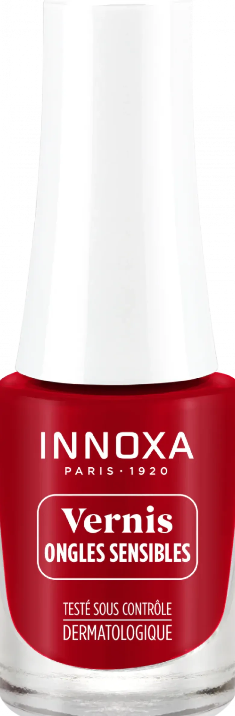 Vernis à ongles hypoallergénique Coquelicot 602 Innoxa - flacon de 4,8 ml