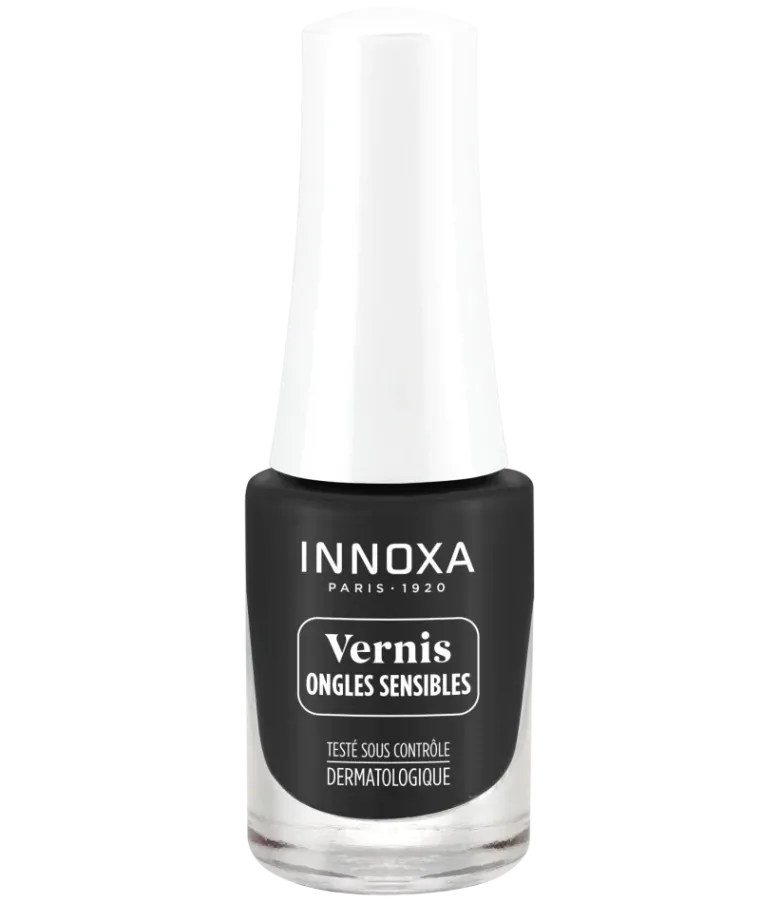 Vernis à ongles sensibles Anthracite 705 Innoxa - flacon de 5ml