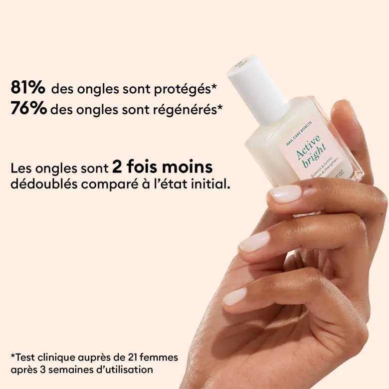 Vernis soin Active Bright Manucurist - flacon de 15ml