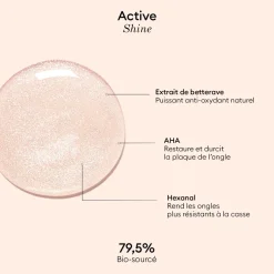 Vernis soin Active Shine Manucurist - flacon de 15ml
