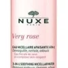 Very Rose eau micellaire apaisante 3en1 Nuxe - flacon de 100ml
