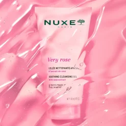 Very Rose gelée nettoyante apaisante Nuxe - tube de 150ml