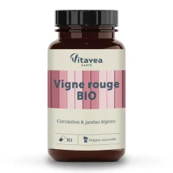 Vigne rouge bio Vitavea - boîte de 30 gélules