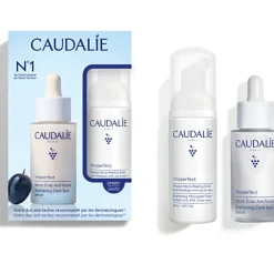 Vinoperfect coffret sérum anti-taches + mousse micro-peeling Caudalie - coffret de 2 produits
