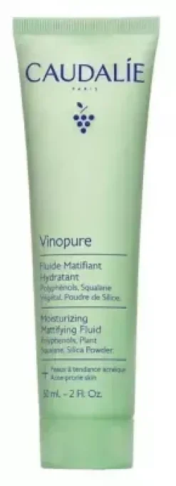 Vinopure Fluide matifiant hydratant Caudalie - tube de 60ml