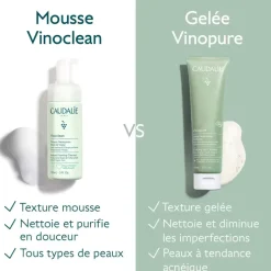 Vinopure Gelée nettoyante purifiante Caudalie