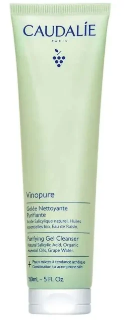 Vinopure Gelée nettoyante purifiante Caudalie