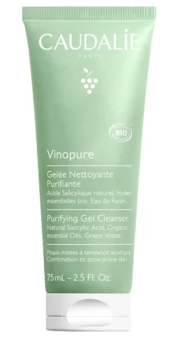 Vinopure Gelée nettoyante purifiante Caudalie