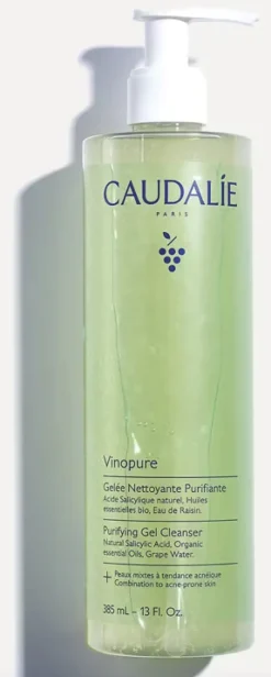 Vinopure Gelée nettoyante purifiante Caudalie