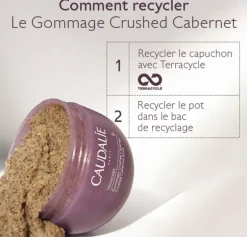 Vinosculpt gommage Crushed Cabernet Caudalie - pot de 250g