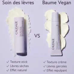 Vinotherapist Baume lèvres vegan réparateur Caudalie - tube de 7,5ml