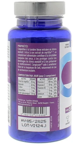 Vision Granions - pot de 50 comprimés