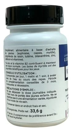 Visiotonic bonne vision Lescuyer - pot de 60 comprimés