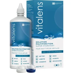 Vitalens solution multifonction pour lentilles de contact