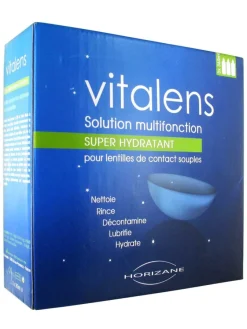 Vitalens solution multifonction pour lentilles de contact