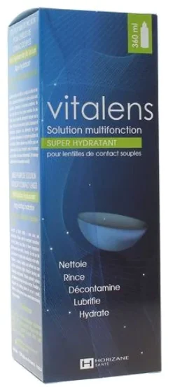 Vitalens solution multifonction pour lentilles de contact
