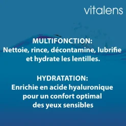 Vitalens solution multifonction pour lentilles de contact