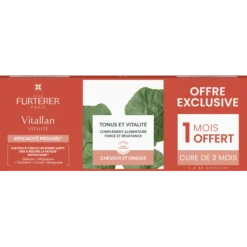 Vitalfan Vitalité René Furterer - lot de 3 x 30 capsules