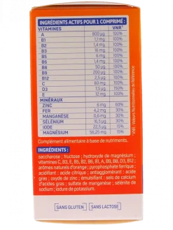 Vitalité à croquer goût orange Alvityl - boite de 30 comprimés