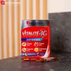 Vitalité 4G défenses Forte pharma - boîte de 20 ampoules de 10ml