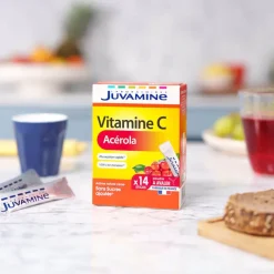 Vitamine C Acérola Juvamine - boite de 14 stick