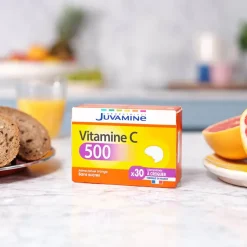 Vitamine C 500 Juvamine - boîte de 30 comprimés à croquer