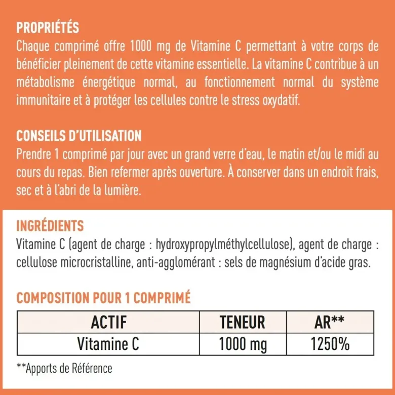 Vitamine C liposomale 1000mg Granions