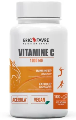Vitamine C 1000mg Eric Favre - boîte de 100 comprimés