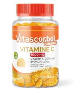Vitamine C 1000 mg gummies Vitascorbol - pot de 30 gommes