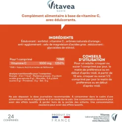 Vitamine C 1000 mg Vitavea - boîte de 24 comprimés
