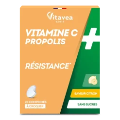 Vitamine C + Propolis Résistance Vitavea - boite de 24 comprimés à croquer