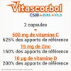 Vitamine C 500 + zinc + vitamine D Vitascorbol – 30 capsules