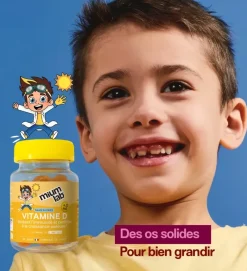 Vitamine D enfants sans sucres Mium Lab - pot de 30 gummies