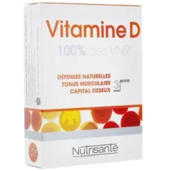Vitamine D 80 mg Nutrisante - boite de 90 comprimés
