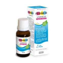 Vitamine D3 Pediakid – flacon compte-goutte 20 ml