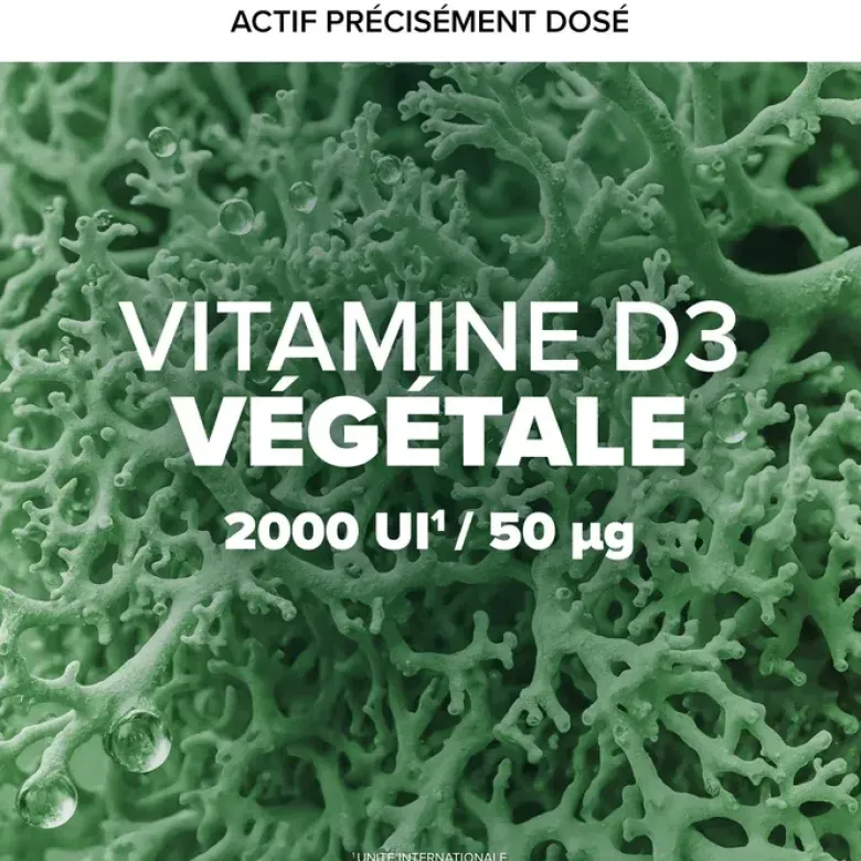 Vitamine D3 végétale 2000ui Arkopharma - 60 gélules
