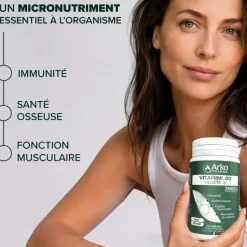 Vitamine D3 végétale 2000ui Arkopharma - 60 gélules