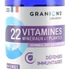 22 vitamines minéraux et plantes Granions - boite de 90 comprimés