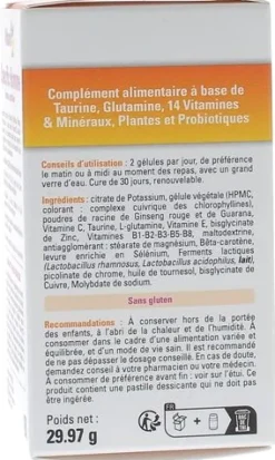 Vitamin 22 Specific homme Ineldea - boite de 60 gélules