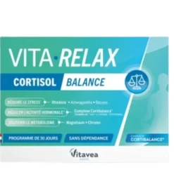 Vita Relax Cortisol Balance Vitavea – 30 gélules
