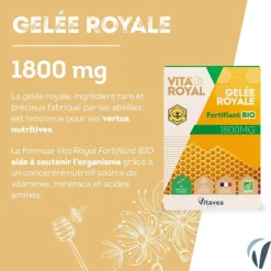 Vita'Royal Gelée royale bio 1800 mg Vitavea