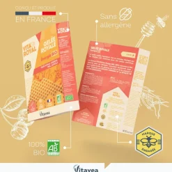 Vita'Royal gelée royale énergie Vitavea - boite de 10 ampoules